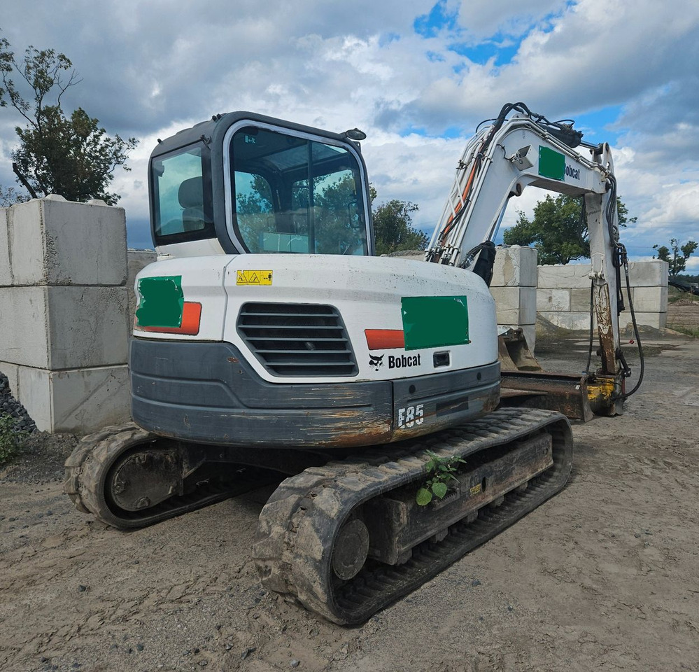 Bobcat E85 mit Hammer, Sortiergreifer + 4 Anbaugeräte! - Miniekskavator: foto 3 Bobcat E85 mit Hammer, Sortiergreifer + 4 Anbaugeräte! - Miniekskavator: foto 3