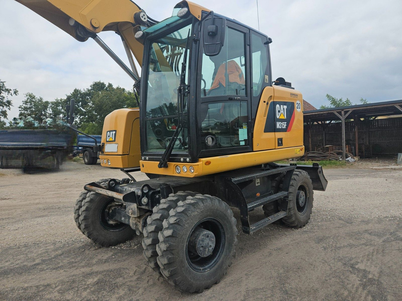 CAT M315F, orig. 2.828h - Ekskavator me goma: foto 4 CAT M315F, orig. 2.828h - Ekskavator me goma: foto 4