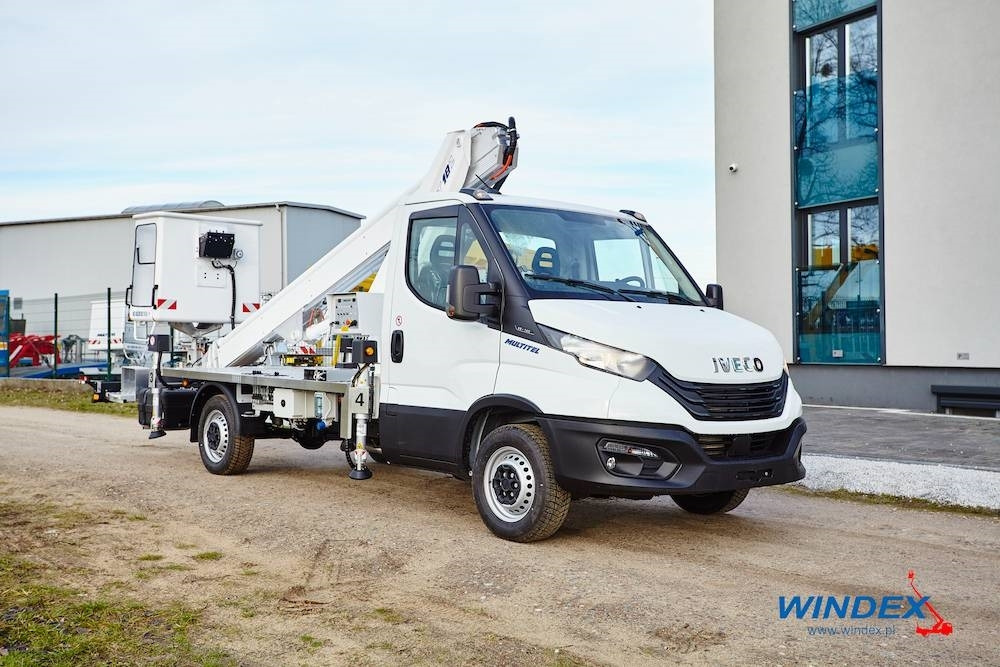 Multitel MT 182 EX - Platformë ajrore e montuar në kamion: foto 1 Multitel MT 182 EX - Platformë ajrore e montuar në kamion: foto 1