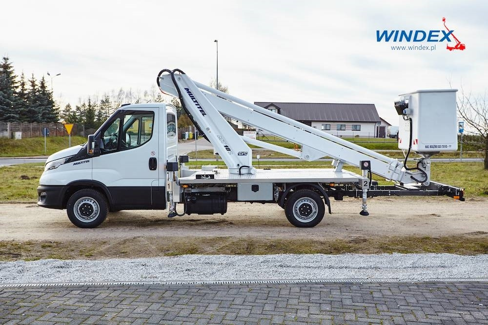 Multitel MT 182 EX - Platformë ajrore e montuar në kamion: foto 5 Multitel MT 182 EX - Platformë ajrore e montuar në kamion: foto 5