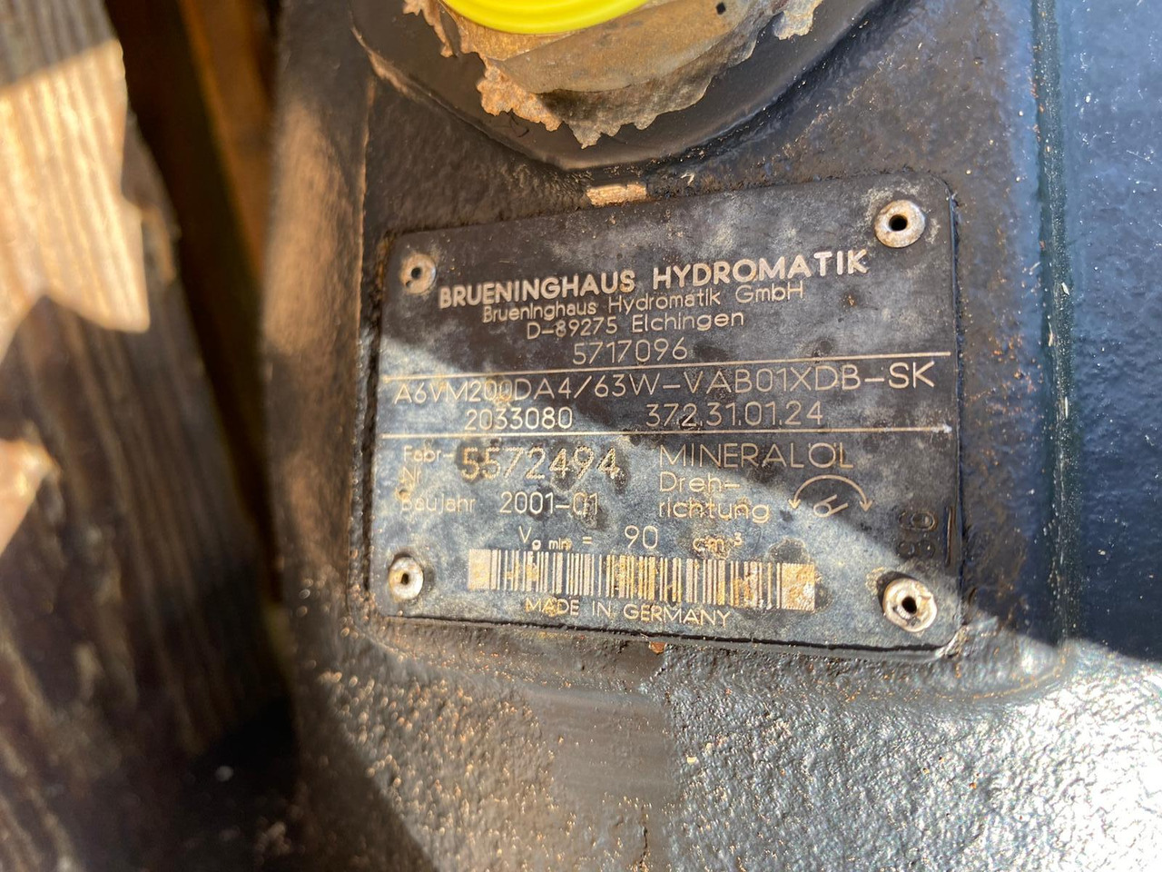 Hydromatik A6VM 200 DA aus L564 - Pompa hidraulike për Makineri ndërtimi: foto 2 Hydromatik A6VM 200 DA aus L564 - Pompa hidraulike për Makineri ndërtimi: foto 2