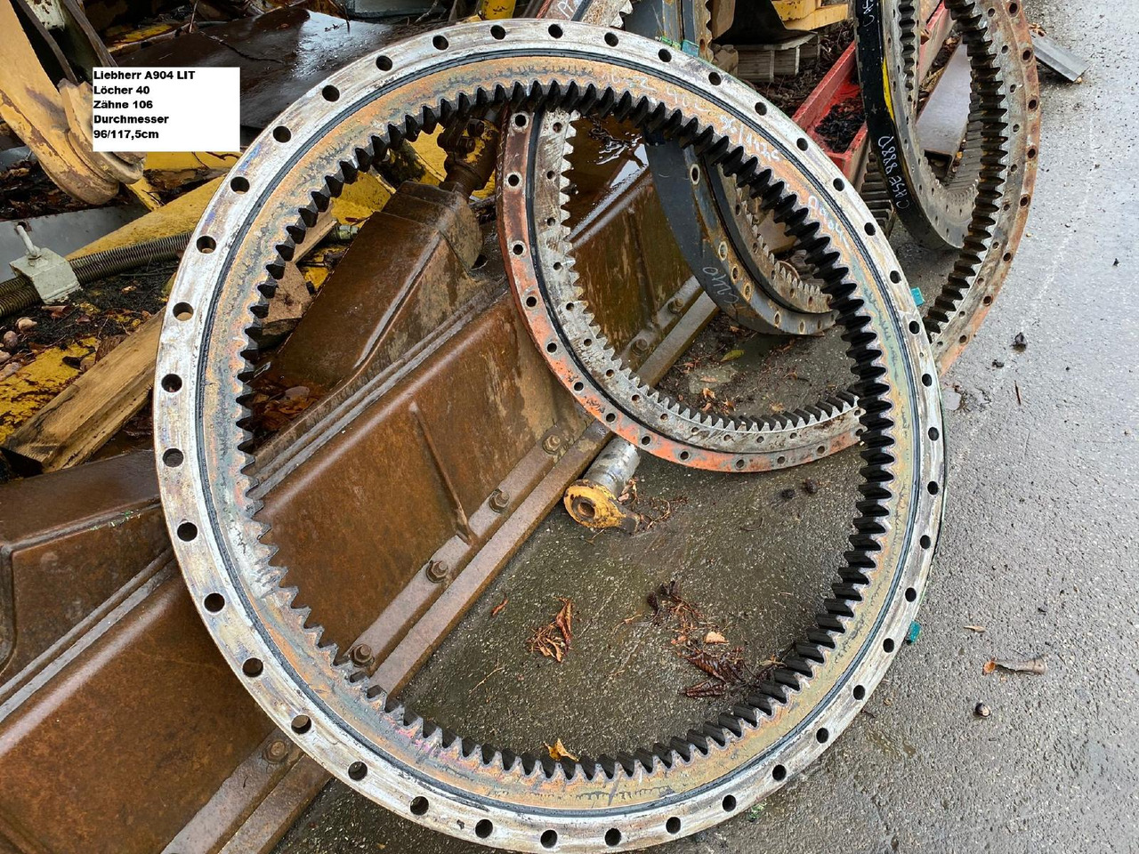 Liebherr A904 LIT - Unazë rrotulluese për Makineri ndërtimi: foto 1 Liebherr A904 LIT - Unazë rrotulluese për Makineri ndërtimi: foto 1