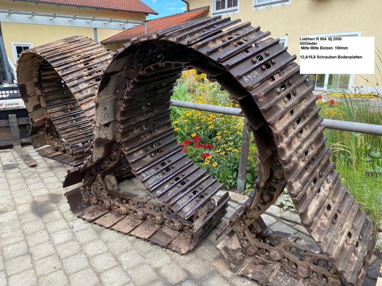 Liebherr R 904 - Zinxhirët për Makineri ndërtimi: foto 1 Liebherr R 904 - Zinxhirët për Makineri ndërtimi: foto 1