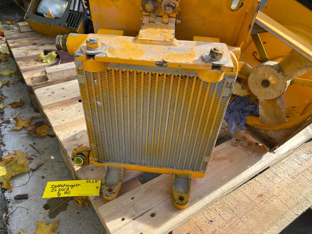 Zettelmeyer ZL 401, ZL 601 - Sistemi i ftohjes për Makineri ndërtimi: foto 1 Zettelmeyer ZL 401, ZL 601 - Sistemi i ftohjes për Makineri ndërtimi: foto 1