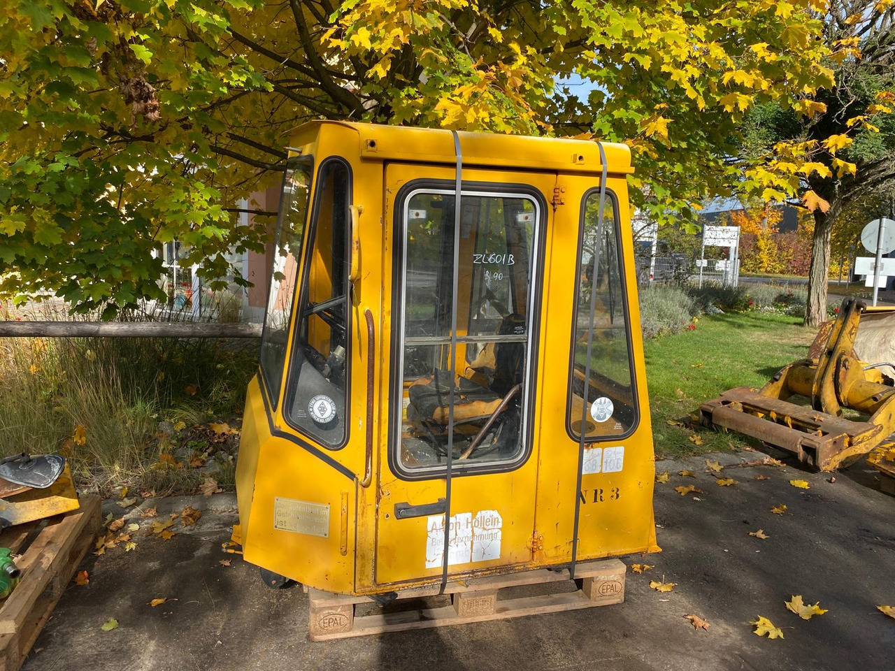 Zettelmeyer ZL 601 B - Kabinë për Makineri ndërtimi: foto 1 Zettelmeyer ZL 601 B - Kabinë për Makineri ndërtimi: foto 1