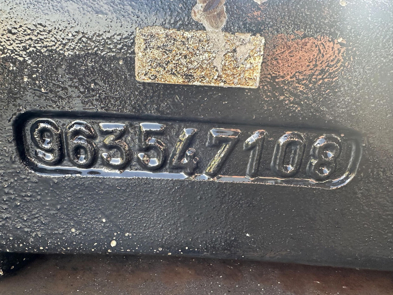 Liebherr LTM 1100-5.2 Counterweight 6,5 ton - Kundërpeshë për Autovinç: foto 5 Liebherr LTM 1100-5.2 Counterweight 6,5 ton - Kundërpeshë për Autovinç: foto 5