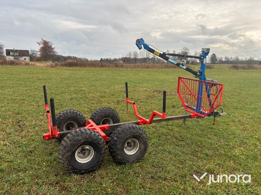 Skogsvagn ATV - Ytterocke, Med kran - Rimorkio pylltarie: foto 5 Skogsvagn ATV - Ytterocke, Med kran - Rimorkio pylltarie: foto 5
