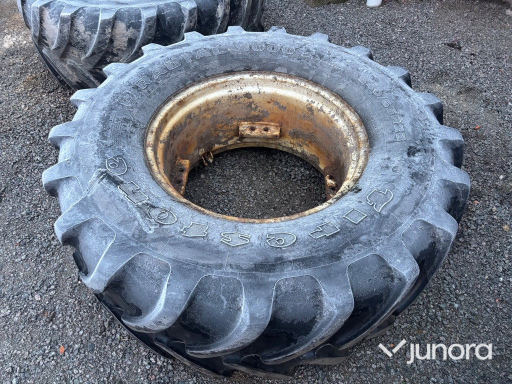 Traktordäck + Fälg - Firestone, Radial 9000, 540/65 R 28 - Rrota për Makineri bujqësore: foto 3 Traktordäck + Fälg - Firestone, Radial 9000, 540/65 R 28 - Rrota për Makineri bujqësore: foto 3