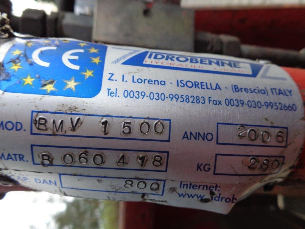 Idrobenne BMV 1500 grab - Kovë me dy nofulla: foto 3 Idrobenne BMV 1500 grab - Kovë me dy nofulla: foto 3