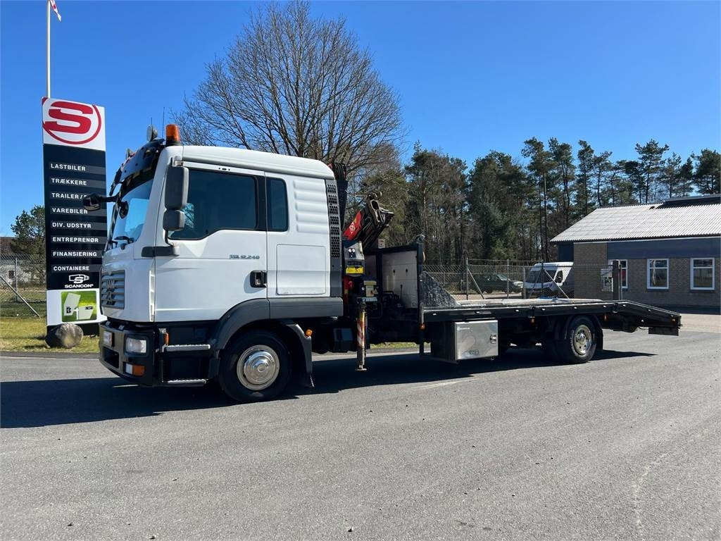 MAN TGL 12-240 4x2 BL - Fassi kran - Autotransportues: foto 1 MAN TGL 12-240 4x2 BL - Fassi kran - Autotransportues: foto 1