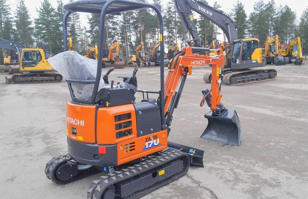 Hitachi ZX17U-6 KALLISTAJALLA - Miniekskavator: foto 4 Hitachi ZX17U-6 KALLISTAJALLA - Miniekskavator: foto 4