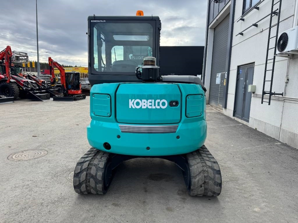 Kobelco SK45SRX-6 Pyörittäjä pihdeillä - Miniekskavator: foto 4 Kobelco SK45SRX-6 Pyörittäjä pihdeillä - Miniekskavator: foto 4