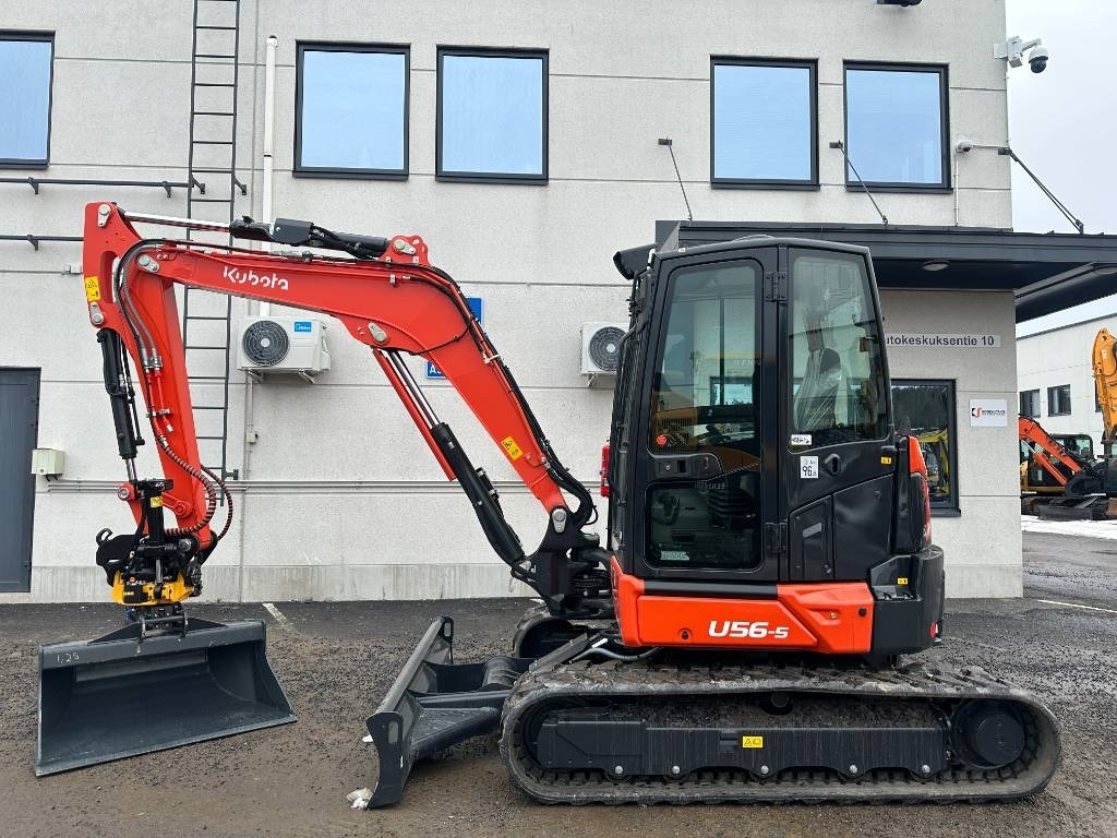 Kubota U 56-5 Uusi varusteilla  - Miniekskavator: foto 1 Kubota U 56-5 Uusi varusteilla  - Miniekskavator: foto 1