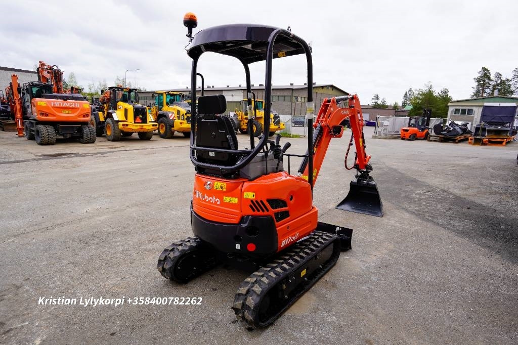 Kubota U17-3a EX-DEMO - Miniekskavator: foto 5 Kubota U17-3a EX-DEMO - Miniekskavator: foto 5