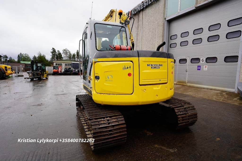 New Holland E70BSR ENGCON PIHDEILLÄ - Miniekskavator: foto 4 New Holland E70BSR ENGCON PIHDEILLÄ - Miniekskavator: foto 4