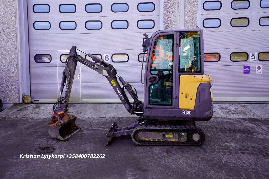 Volvo EC18C  - Miniekskavator: foto 1 Volvo EC18C  - Miniekskavator: foto 1