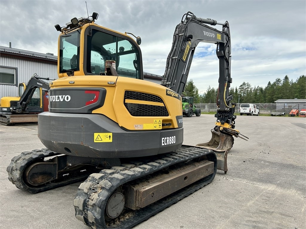 Volvo ECR88D + TYÖLAITTEET - Miniekskavator: foto 4 Volvo ECR88D + TYÖLAITTEET - Miniekskavator: foto 4
