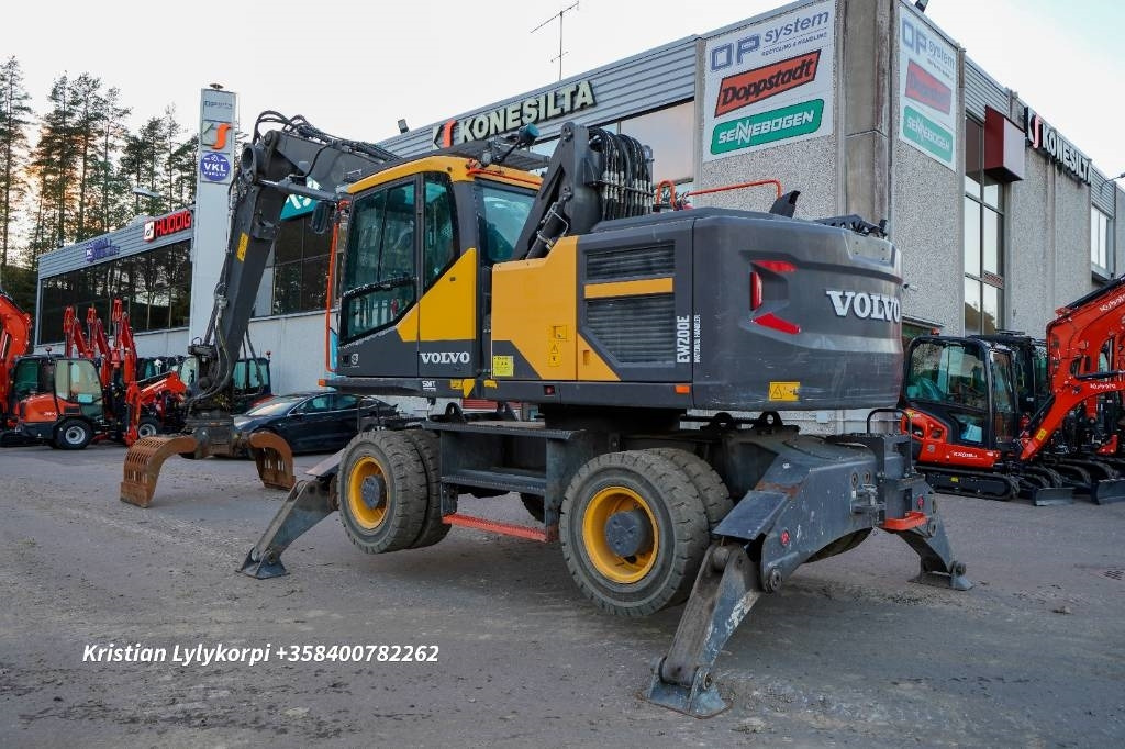 Volvo EW 200 E MH - Ekskavator për mbetje: foto 2 Volvo EW 200 E MH - Ekskavator për mbetje: foto 2