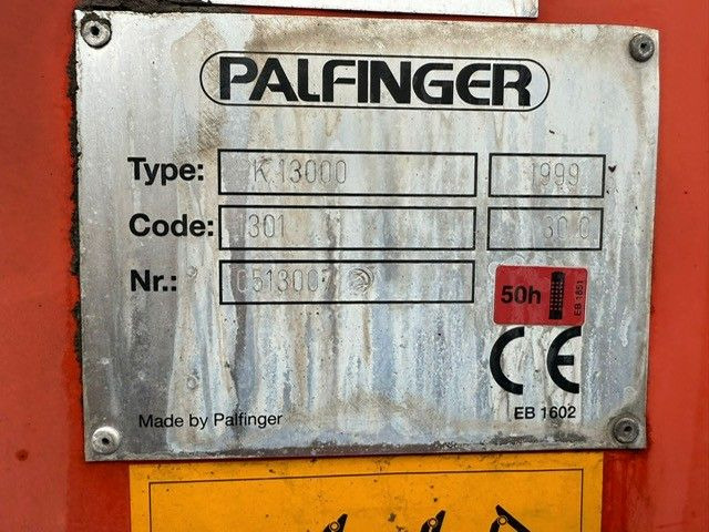 Kamion me vinç Mercedes-Benz 1827. Kran Palfinger PK13000.: foto 9