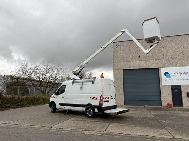 Renault Master. France Elévateur 12m. Klima. Kamera. - Platformë ajrore e montuar në kamion: foto 3 Renault Master. France Elévateur 12m. Klima. Kamera. - Platformë ajrore e montuar në kamion: foto 3