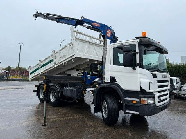 Scania PRT 380. 6x4. Kipper + Kran PM 16 Funk. Klima. - Kamion vetëshkarkues, Kamion me vinç: foto 3 Scania PRT 380. 6x4. Kipper + Kran PM 16 Funk. Klima. - Kamion vetëshkarkues, Kamion me vinç: foto 3