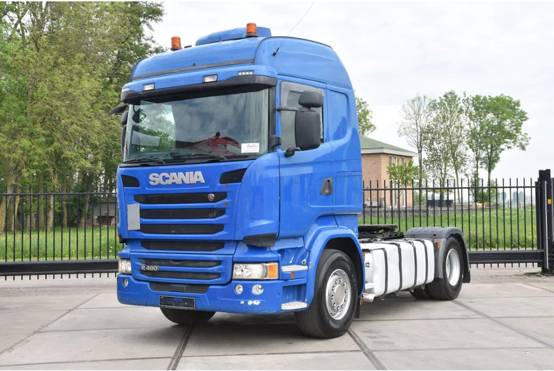 Scania R490 HL 4x2 - RETARDER - HYDRAULIC SYSTEM - 773 TKM - PARK. AIRCO - 2 BEDS - PTO - DIFF. LOCK - - Gjysmë-kamion: foto 1 Scania R490 HL 4x2 - RETARDER - HYDRAULIC SYSTEM - 773 TKM - PARK. AIRCO - 2 BEDS - PTO - DIFF. LOCK - - Gjysmë-kamion: foto 1