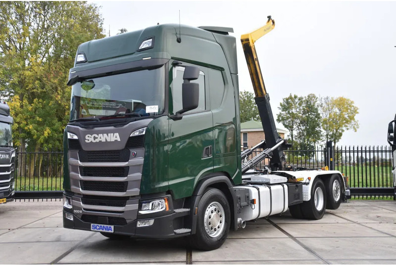 Scania S500 NGS 6x2*4 - HOOKLIFT - RETARDER - 375 TKM - PARK. AIRCO - WHEELBASE: 475 CM - PTO - EXCELLENT CONDITION - - Kamion vetëngarkues: foto 1 Scania S500 NGS 6x2*4 - HOOKLIFT - RETARDER - 375 TKM - PARK. AIRCO - WHEELBASE: 475 CM - PTO - EXCELLENT CONDITION - - Kamion vetëngarkues: foto 1
