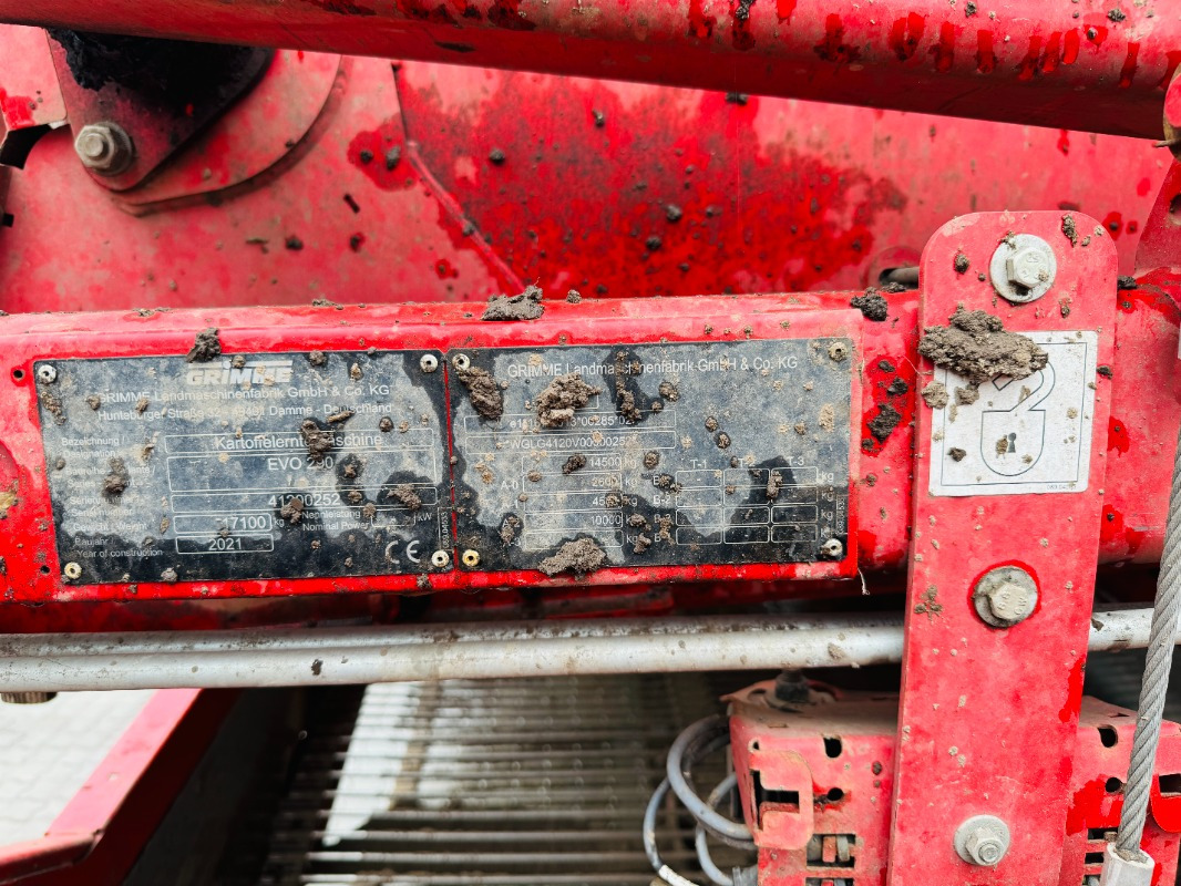 Grimme EVO 290 AirSep - Makinë për nxjerrjen e patateve: foto 3 Grimme EVO 290 AirSep - Makinë për nxjerrjen e patateve: foto 3