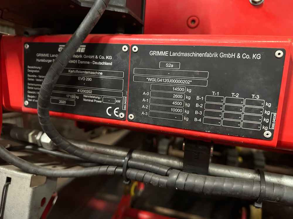 Grimme EVO 290 ClodSep - Makinë korrëse: foto 2 Grimme EVO 290 ClodSep - Makinë korrëse: foto 2