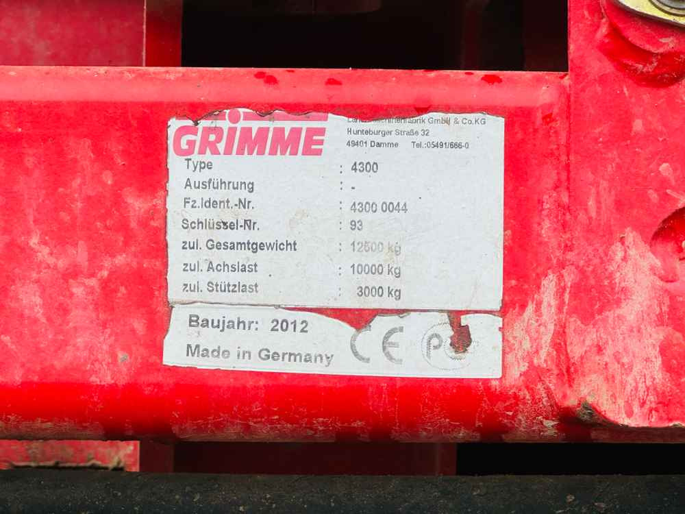 Grimme SV-260-MultiSep - Pickup machine - Makinë korrëse: foto 2 Grimme SV-260-MultiSep - Pickup machine - Makinë korrëse: foto 2