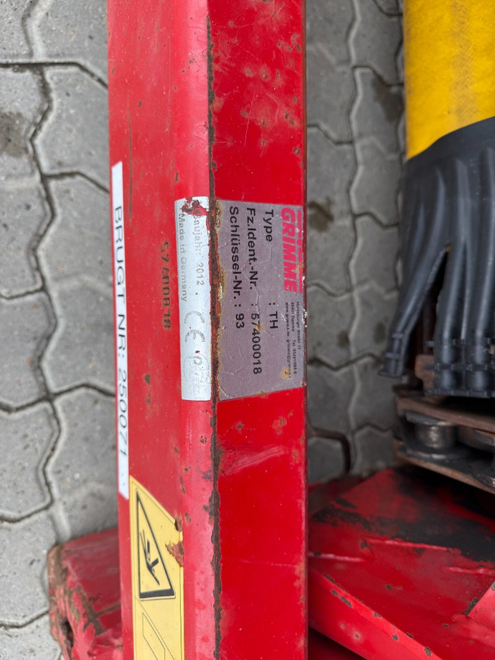 Grimme TH-624 - Pajisje të magazinimit: foto 2 Grimme TH-624 - Pajisje të magazinimit: foto 2