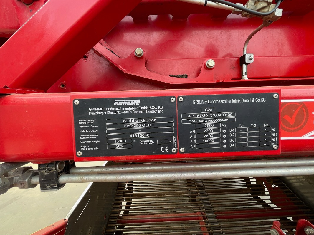 Grimme EVO 280 GEN II - Makinë korrëse: foto 5 Grimme EVO 280 GEN II - Makinë korrëse: foto 5