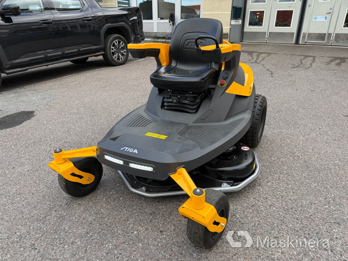 Batteridriven Åkgräsklippare Stiga Gyro 900E - Korrëse bari i kopshtit: foto 1 Batteridriven Åkgräsklippare Stiga Gyro 900E - Korrëse bari i kopshtit: foto 1