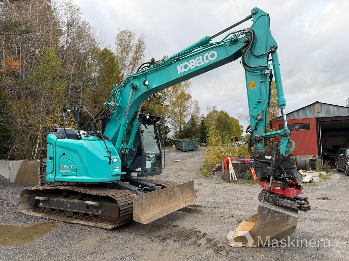 Grävmaskin Kobelco SK140SRLC-7 - Ekskavator me zinxhirë: foto 3 Grävmaskin Kobelco SK140SRLC-7 - Ekskavator me zinxhirë: foto 3
