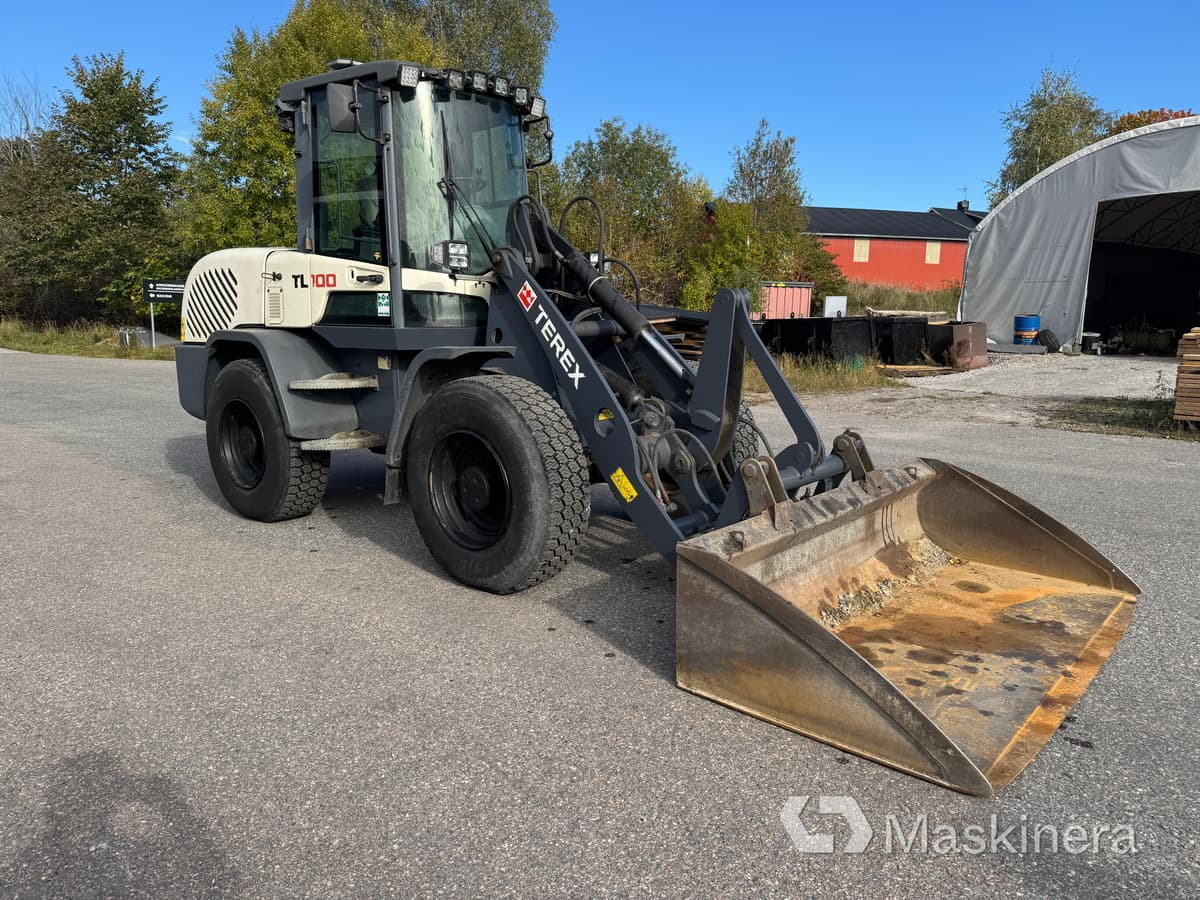 Hjullastare Terex TL100 med redskap - Fadrom me goma: foto 5 Hjullastare Terex TL100 med redskap - Fadrom me goma: foto 5