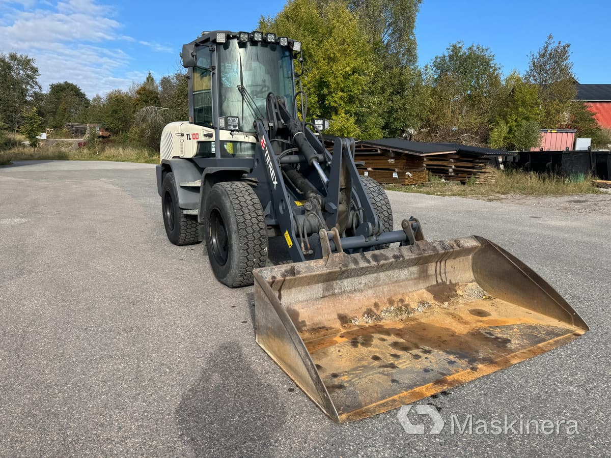 Hjullastare Terex TL100 med redskap - Fadrom me goma: foto 4 Hjullastare Terex TL100 med redskap - Fadrom me goma: foto 4
