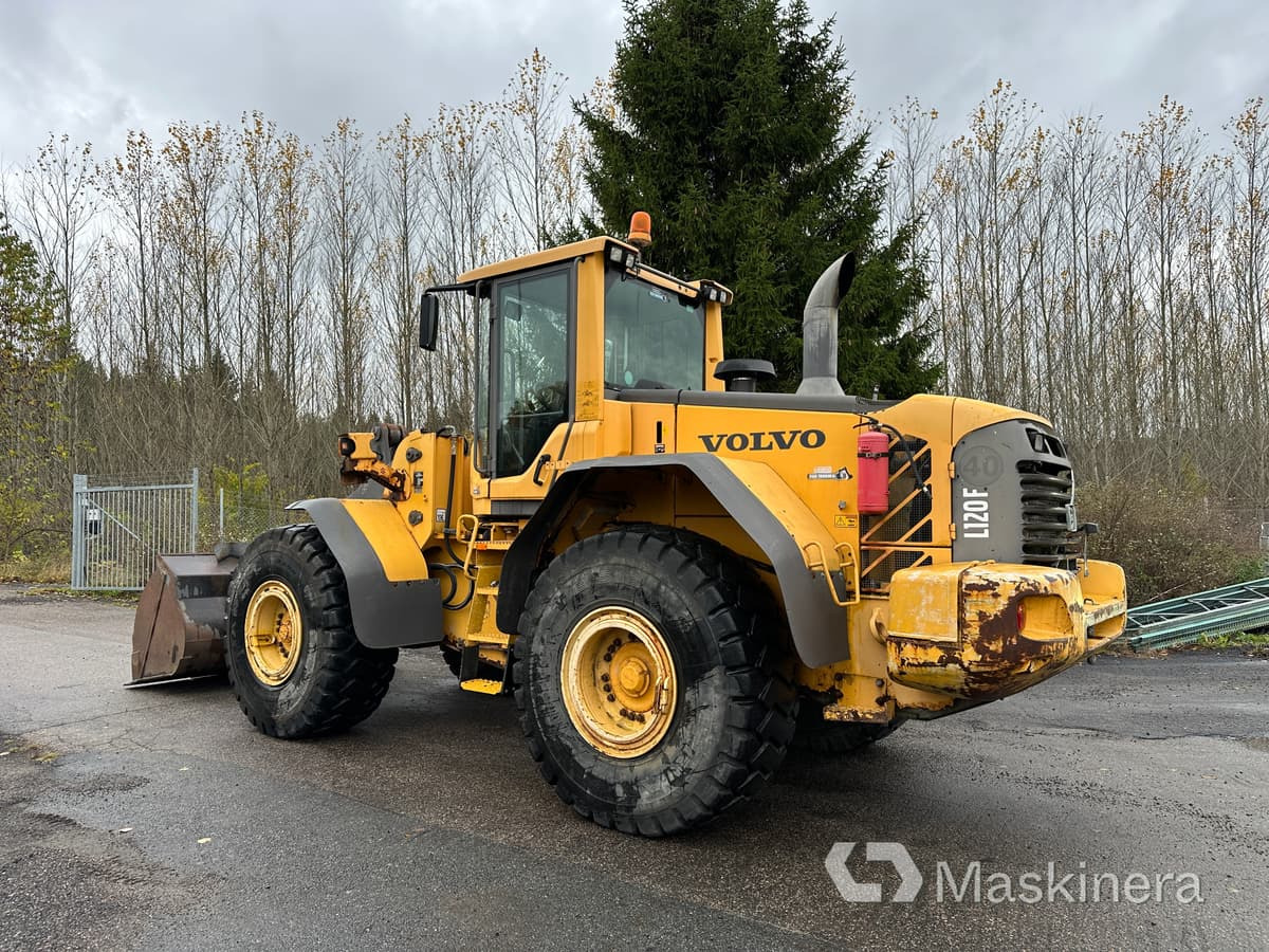 Hjullastare Volvo L120F - Fadrom me goma: foto 3 Hjullastare Volvo L120F - Fadrom me goma: foto 3