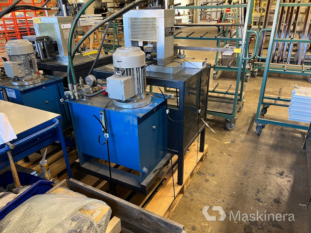 Hydraulisk press Santas Mekaniska DS88 - Makinë për përpunimin e metalit: foto 4 Hydraulisk press Santas Mekaniska DS88 - Makinë për përpunimin e metalit: foto 4