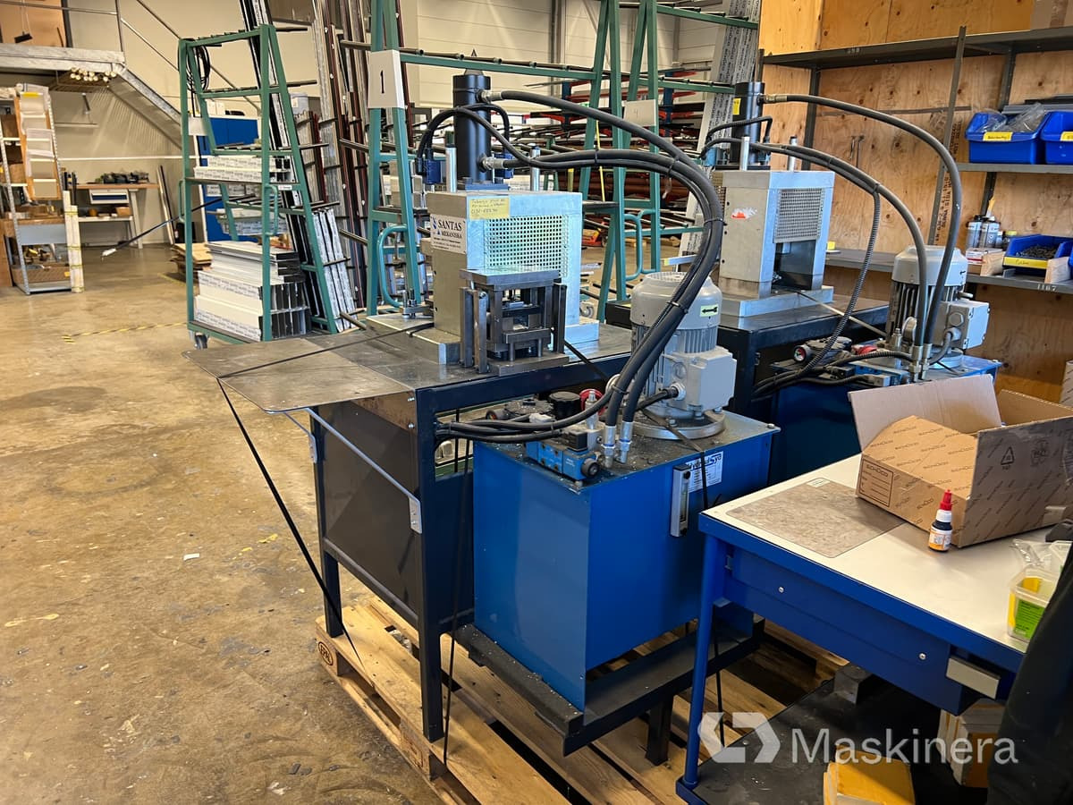 Hydraulisk press Santas Mekaniska DS88 - Makinë për përpunimin e metalit: foto 4 Hydraulisk press Santas Mekaniska DS88 - Makinë për përpunimin e metalit: foto 4