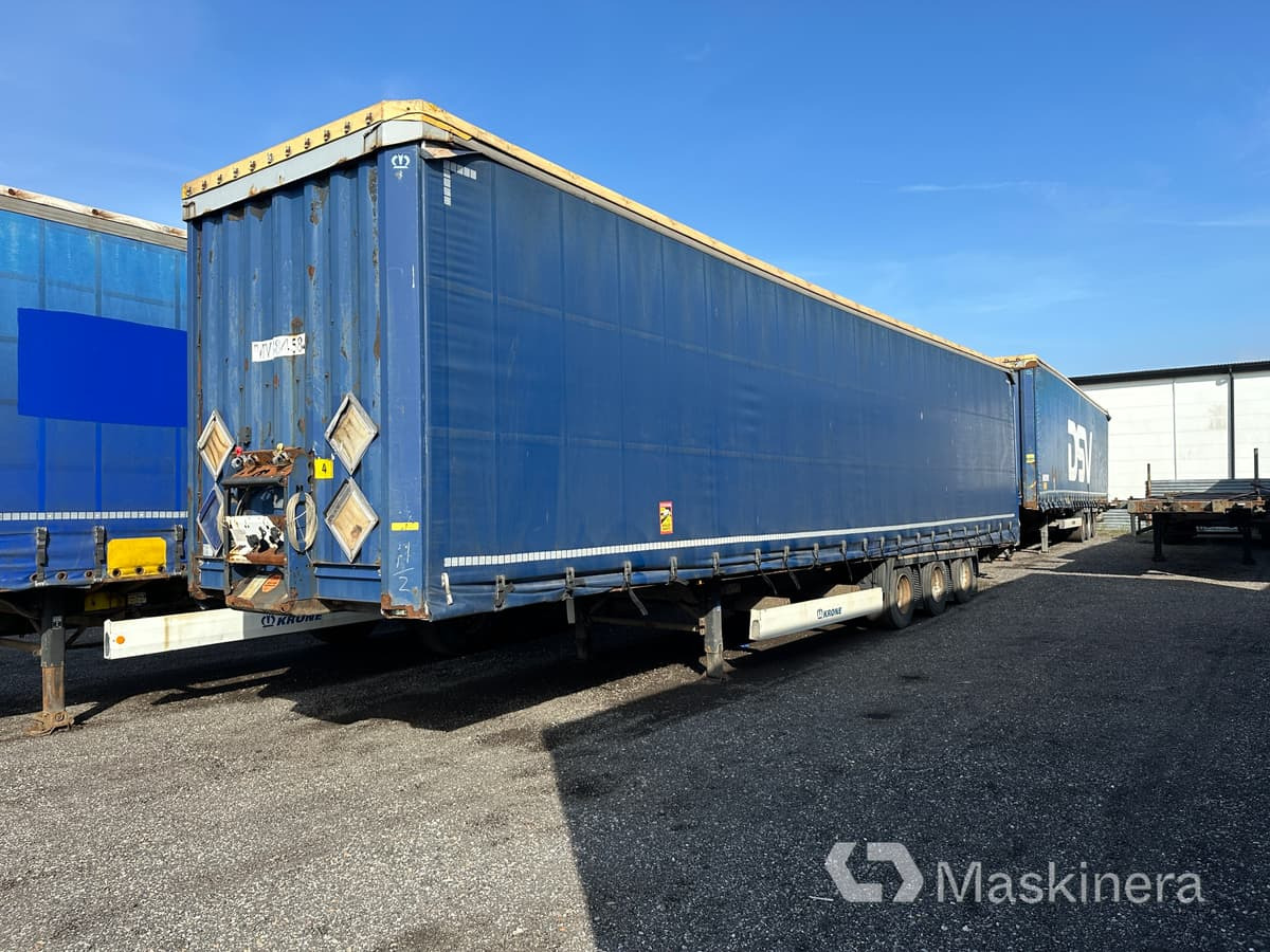 Kapelltrailer Krone SD - Gjysmë rimorkio me tendë: foto 1 Kapelltrailer Krone SD - Gjysmë rimorkio me tendë: foto 1