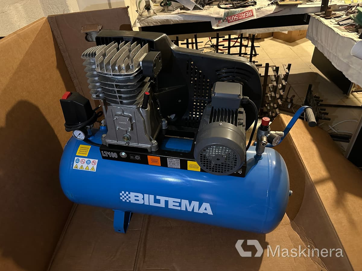 Kompressor Biltema LT100, oanvänd - Kompresor ajri: foto 1 Kompressor Biltema LT100, oanvänd - Kompresor ajri: foto 1