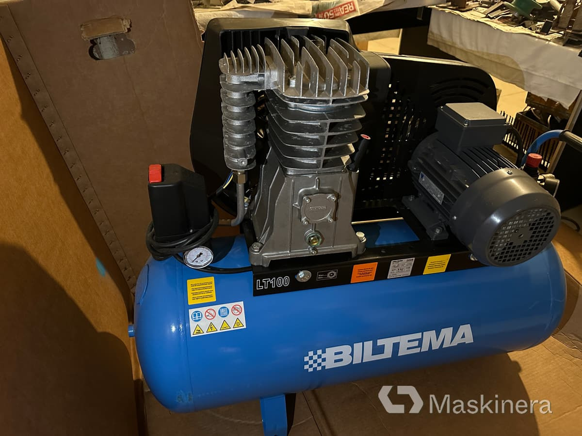 Kompressor Biltema LT100, oanvänd - Kompresor ajri: foto 3 Kompressor Biltema LT100, oanvänd - Kompresor ajri: foto 3