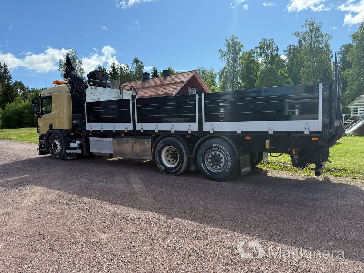 Kranbil Scania 114G - Kamion me karroceri të hapur, Kamion me vinç: foto 3 Kranbil Scania 114G - Kamion me karroceri të hapur, Kamion me vinç: foto 3