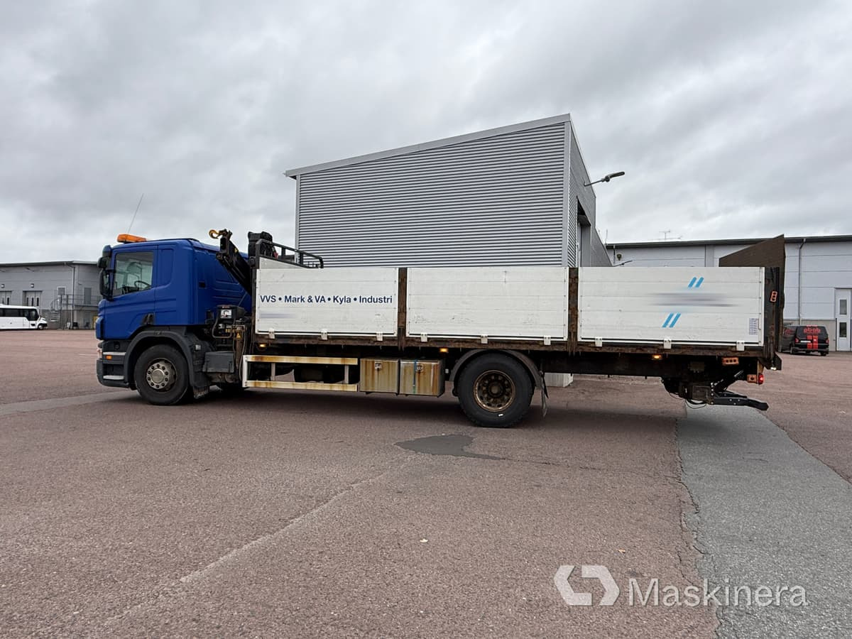 Kranbil Scania P320 - Kamion me karroceri të hapur, Kamion me vinç: foto 2 Kranbil Scania P320 - Kamion me karroceri të hapur, Kamion me vinç: foto 2