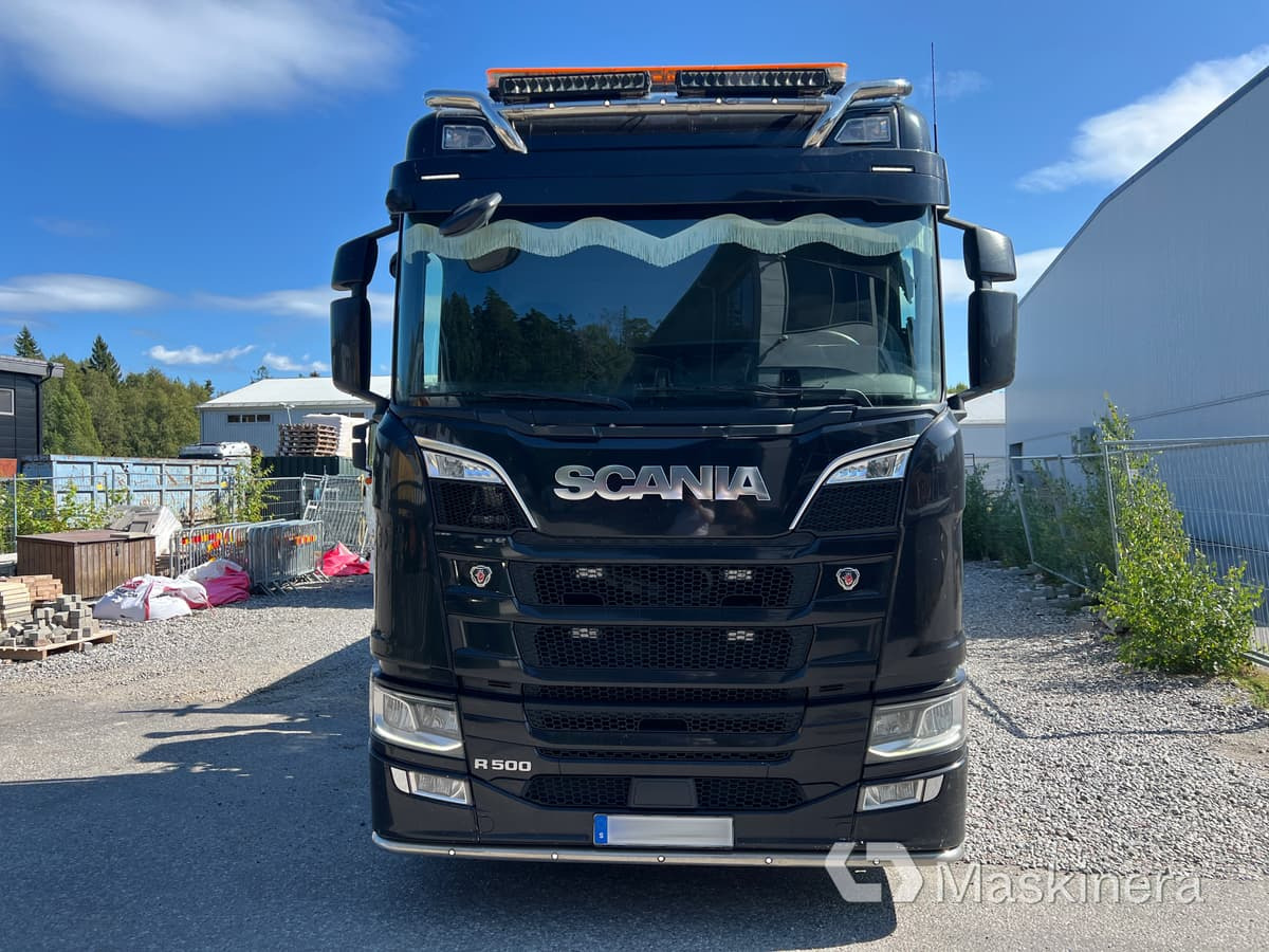 Kranväxlare Scania R500 8x4 med tillbehör - Kamion vetëngarkues, Kamion me vinç: foto 3 Kranväxlare Scania R500 8x4 med tillbehör - Kamion vetëngarkues, Kamion me vinç: foto 3