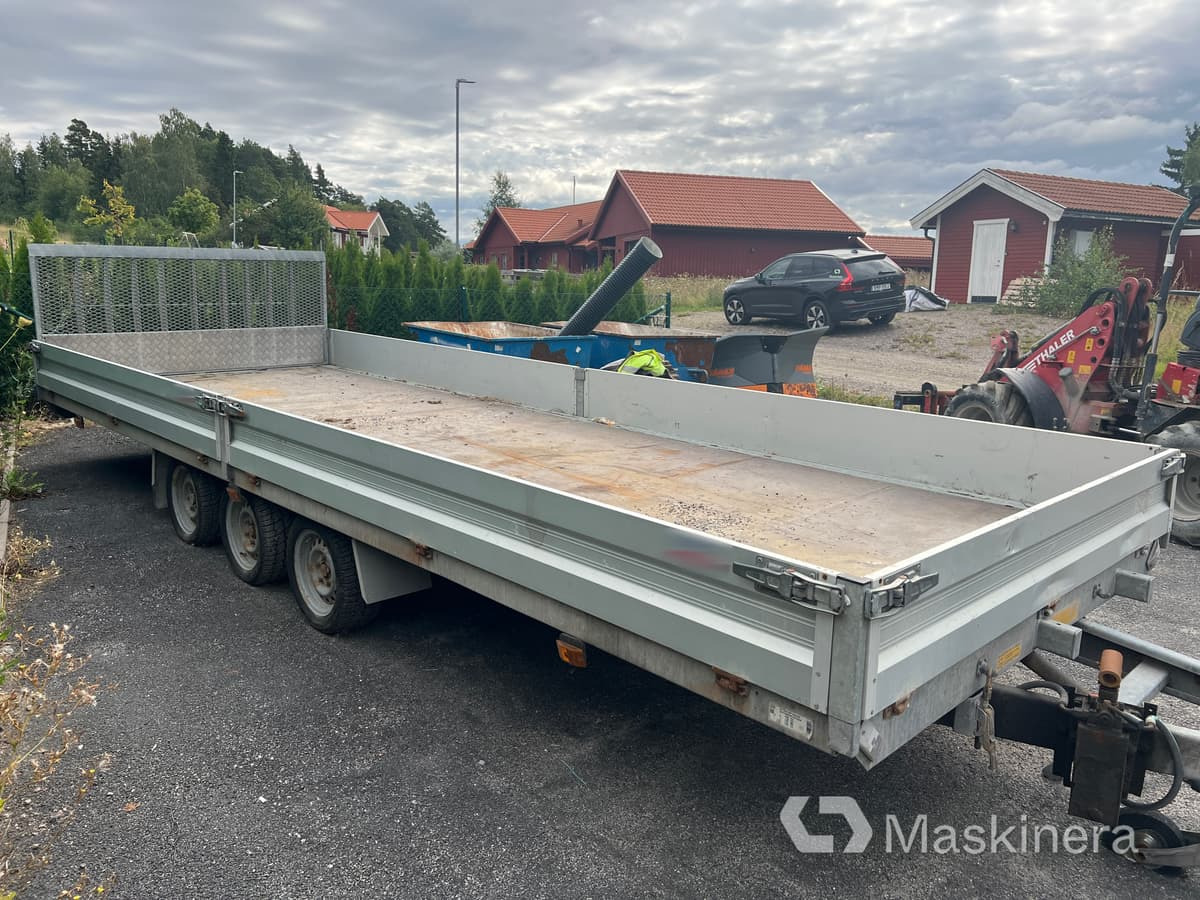 Multisläp De Forenede Trailerfabri 3500 U6 - Rimorkio e hapur/ Platformë: foto 4 Multisläp De Forenede Trailerfabri 3500 U6 - Rimorkio e hapur/ Platformë: foto 4