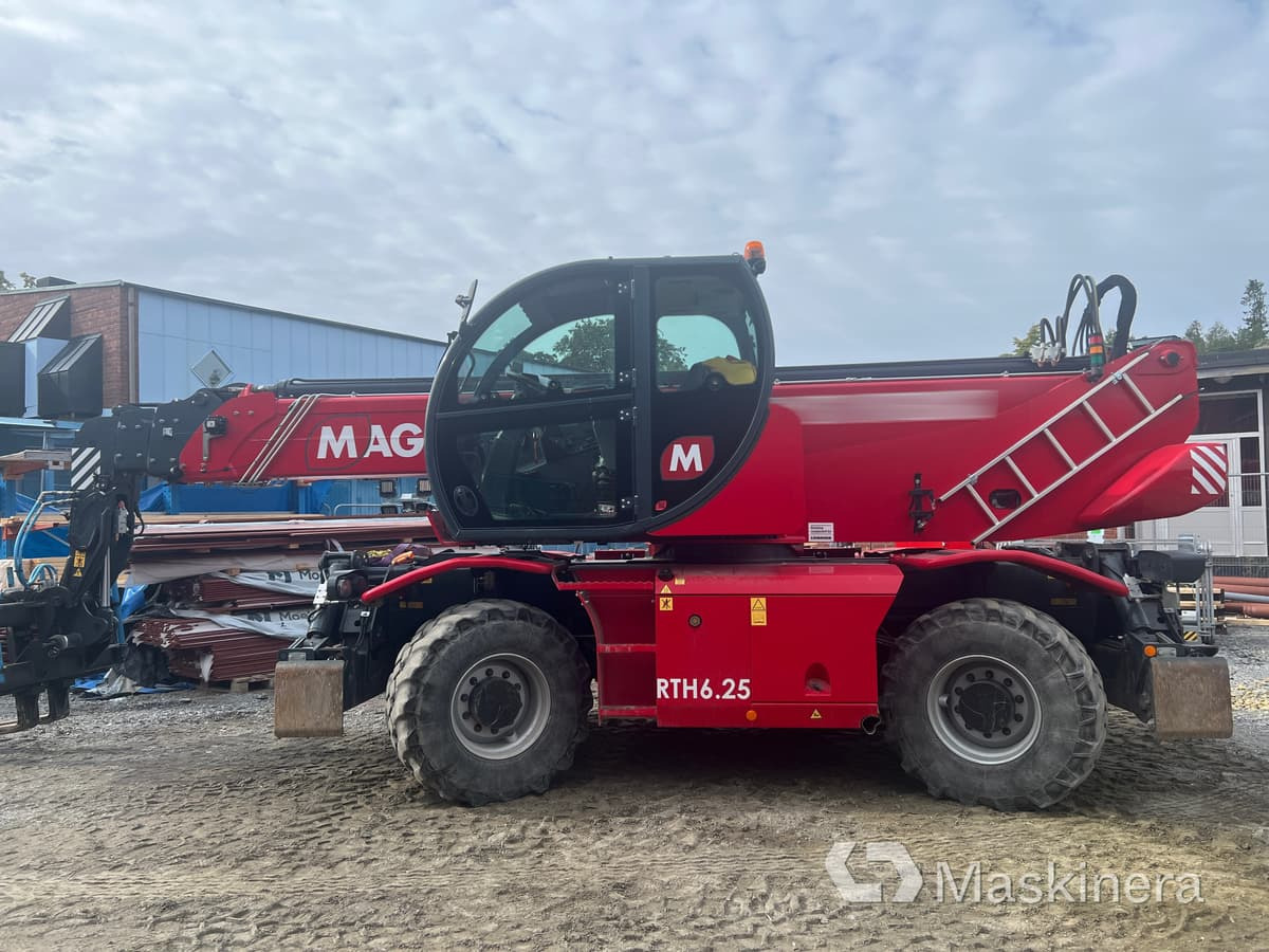 Teleskoplastare Magni RTH6.25 med redskap - Ekskavator teleskopik: foto 3 Teleskoplastare Magni RTH6.25 med redskap - Ekskavator teleskopik: foto 3