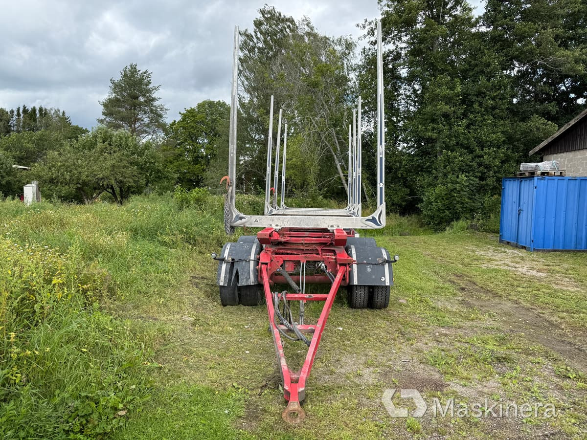 Timmersläp Mjölbysläpet VSP4-104-36 - Rimorkio për transport druri: foto 2 Timmersläp Mjölbysläpet VSP4-104-36 - Rimorkio për transport druri: foto 2