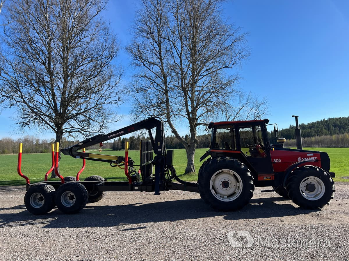 Valmet 805 / Palms 675 Traktor Valmet 805 med Skogsvagn Palms 675 - Traktor: foto 4 Valmet 805 / Palms 675 Traktor Valmet 805 med Skogsvagn Palms 675 - Traktor: foto 4