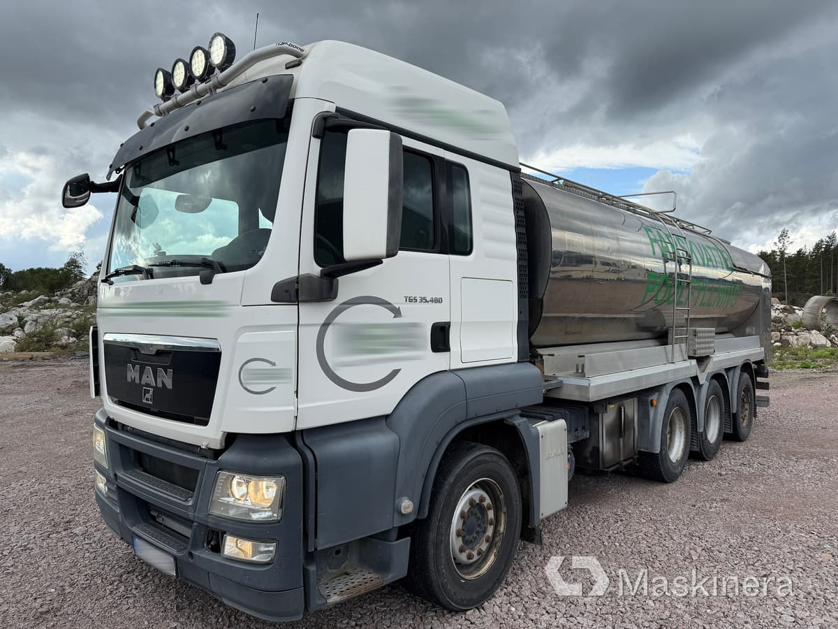 Vatten/Tankbil Man TGS 35.480 8X4-4 BL - Autobot: foto 1 Vatten/Tankbil Man TGS 35.480 8X4-4 BL - Autobot: foto 1